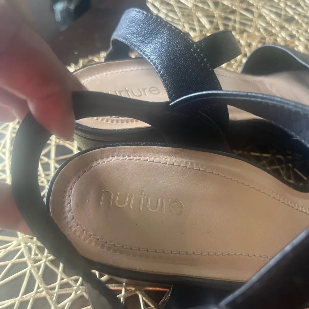 Nurture by Lamaze Black Women's Sandals